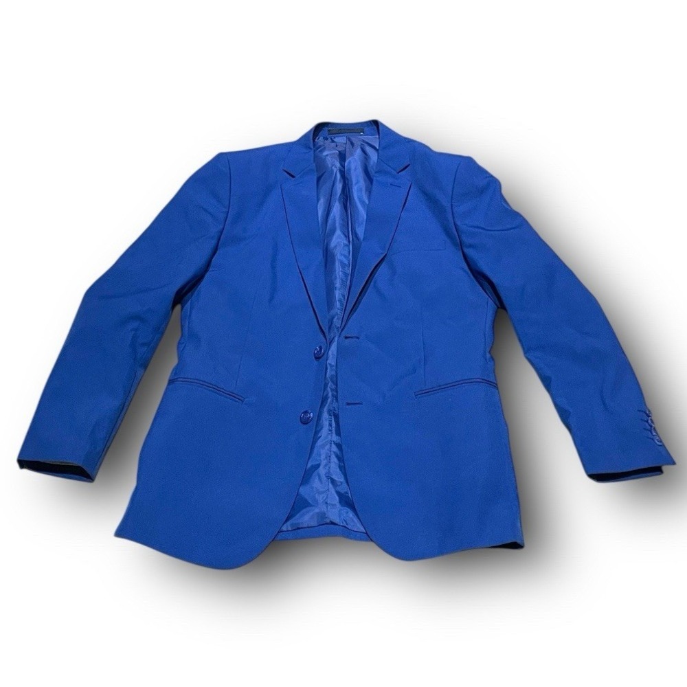 Braveman Size 38R 32W Blue Blazer‎ Jacket Double Vent Men Sport Jacket PYS02